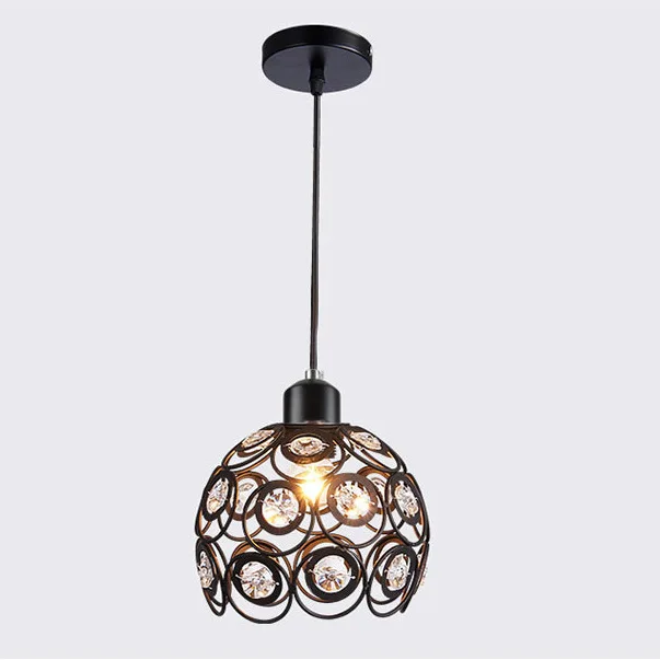 Contemporary Luxury Home Bedroom Led Round Ceiling Crystal Modern Chandeliers & Pendant Lights