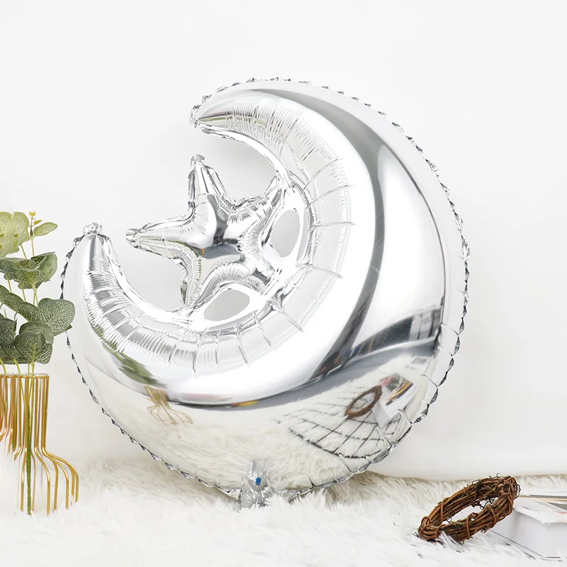 47*57cm EID Mubarak Ramadan Balloon Globos Festive Celebration Scene Decoration Decoration Foil Balloon supplies toys