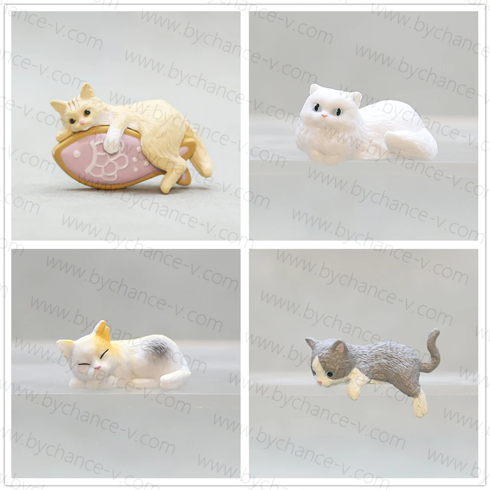 different poses mini cute kitty cat figurine idea gift for cats lovers pet supplies retail business thank you gift low price