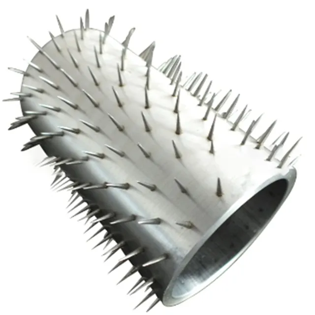 Manufacturer custom perforating roller  nonwoven needle roller Non-woven heating punching shaft