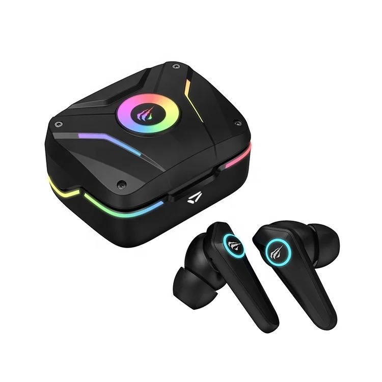Tw952 Handsfree Enc Noise Cancelling Ear Phone Wireless Earbuds Rgb Gaming Tws 5.0 Buds Headphone