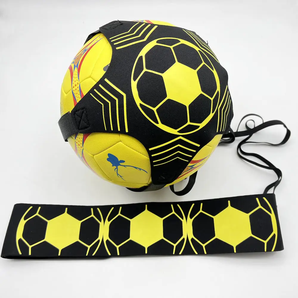 Adjustable Sport Equipment Training Soccer Practice Kick Trainer Football Control Skills Solo Training Belt for Kid
