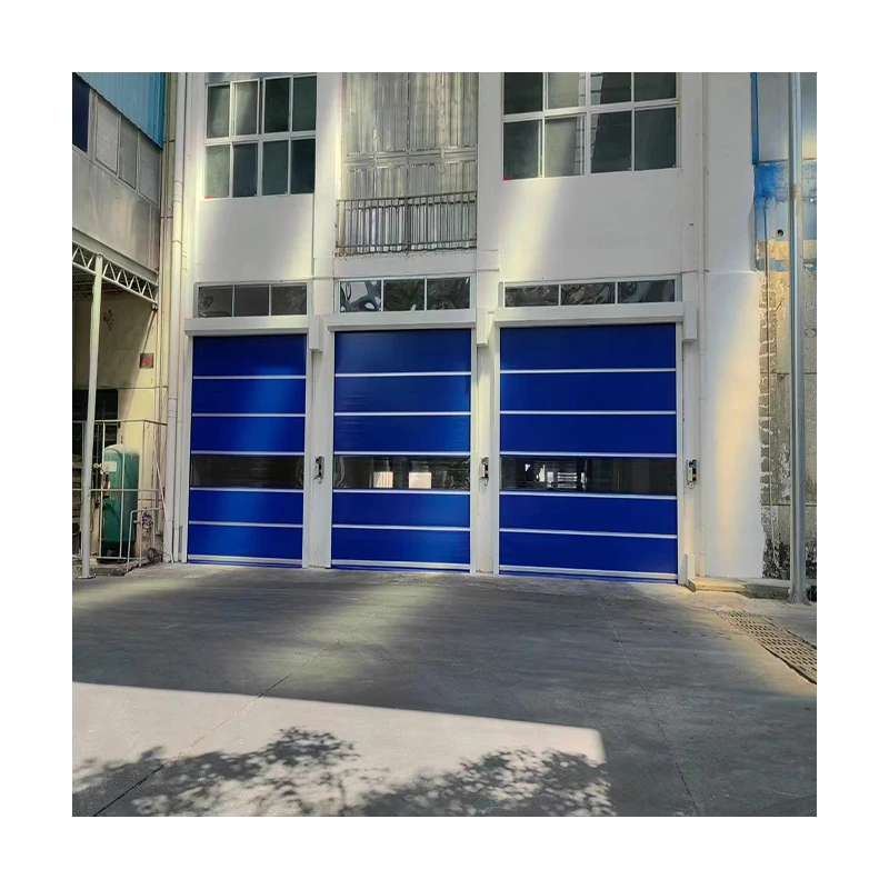Customized Pvc Industrial High Speed Door Dust Proof Waterproof PVC Curtain Automatic Customized Size Supermarket Others Windows
