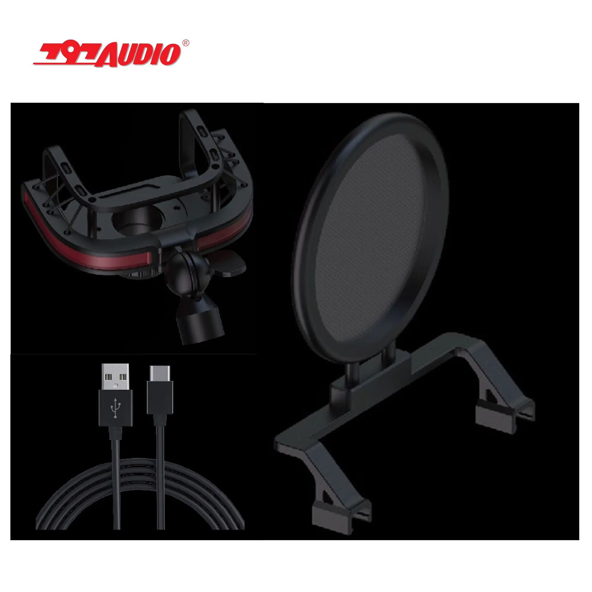 797Audio CR632 OEM/ODM Living Video Micro Studio Recording Mic 48V Phantom Power Cardioid Condenser Microphone for Sale cheap