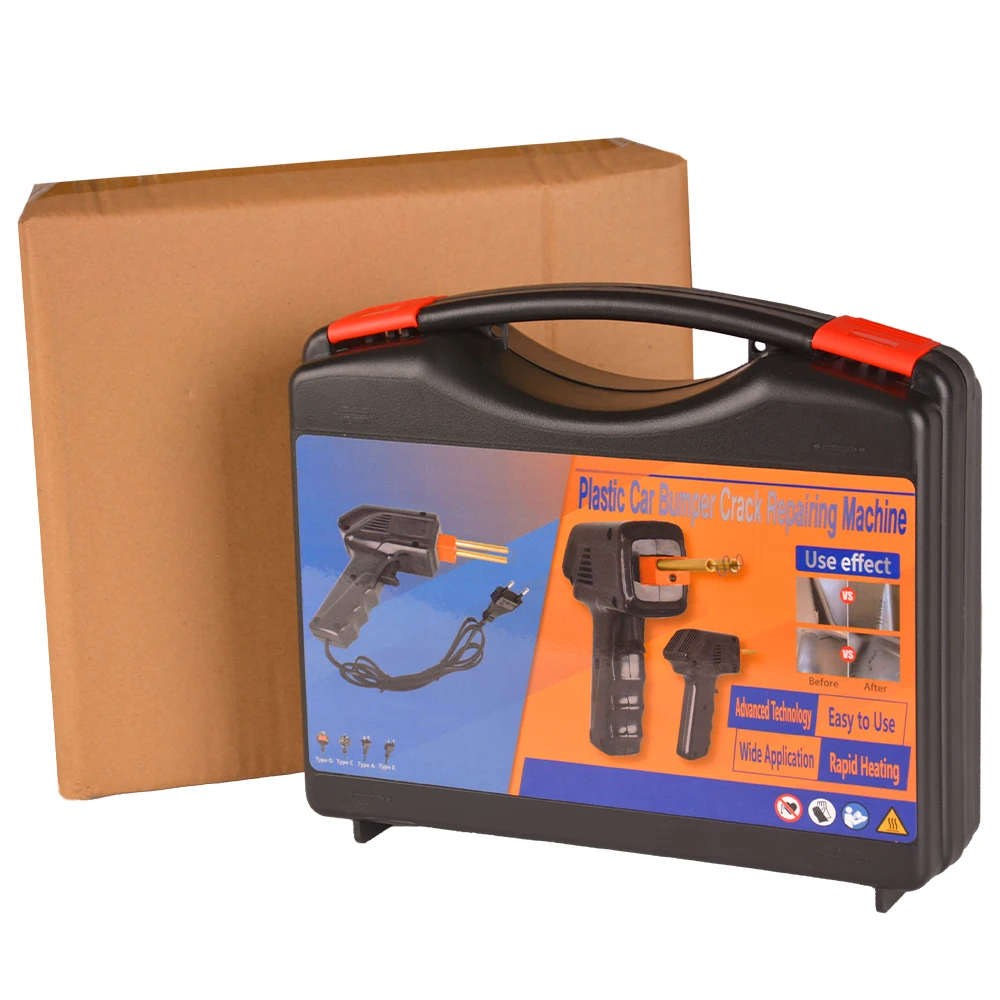 70W Welding Gun Hot Stapler Plastic Welding Machine Bumper Repair Kit 110V/230V