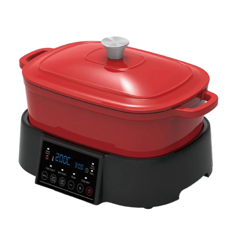 New 5.5L  Multifunction Air Fryer/multi Cooker With Digital Display Touch Control indoor air grill Air Fryer Grill