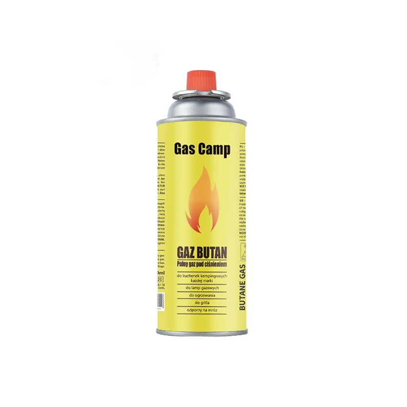 Outdoor 227g Butane Camping Gas Cartridge Factory  Price Butane Fuel Gas Canister Cartridge