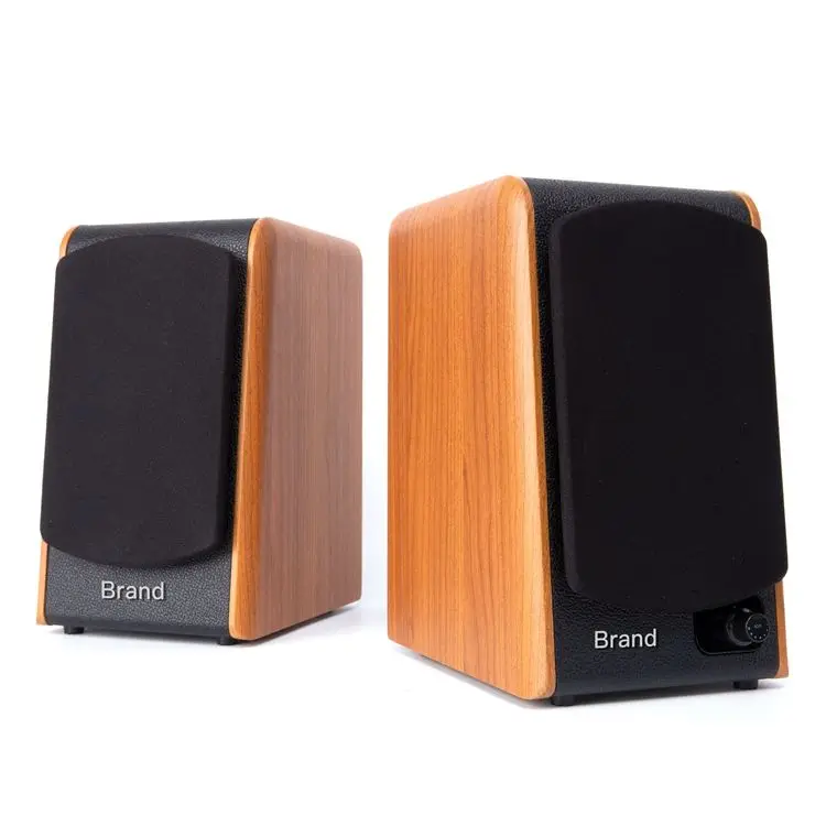 2.0 CH BT Computer Use Bookshelf Speaker with Clear Voice Active Bookshelf Speakers