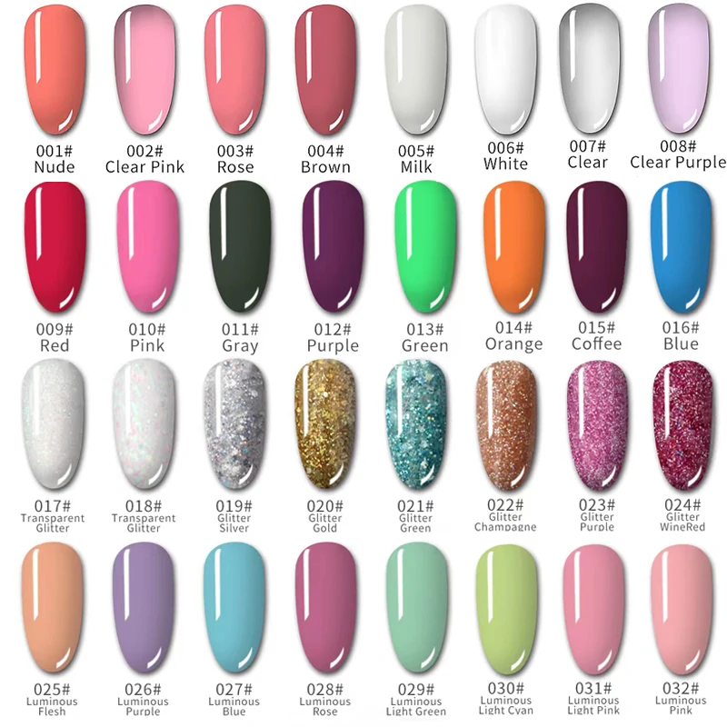 Free Samples Offered high quality easy apply soak off uv extension gel poly gels pro nail