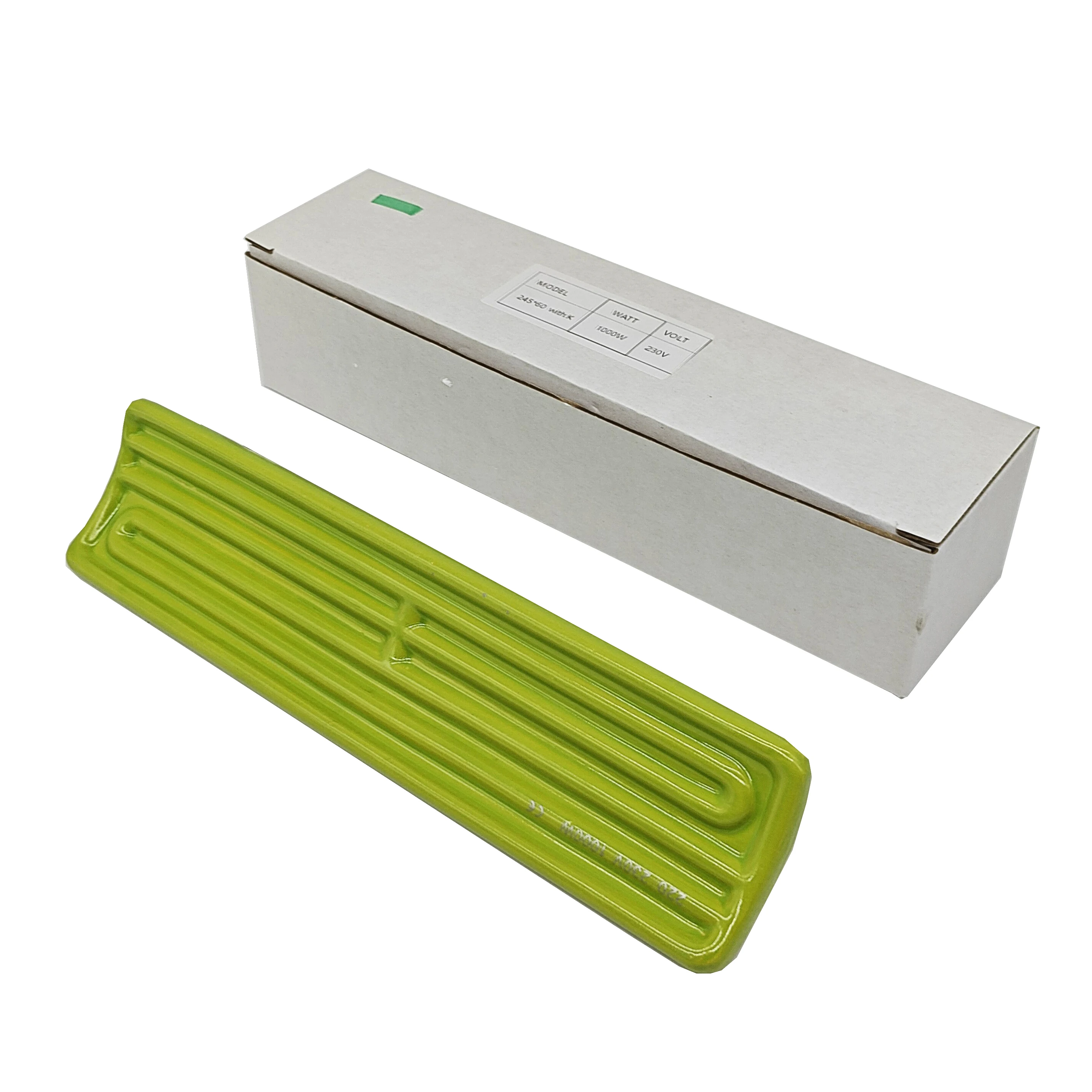 Flat-arc hollow infrared ceramic plate heaters for ovens Infrared emitters