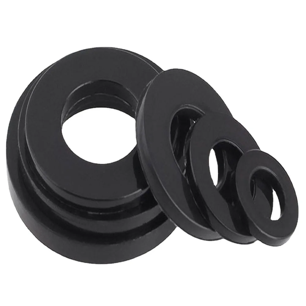 Steel gasket, flat plain brass self-lubricating copper washer