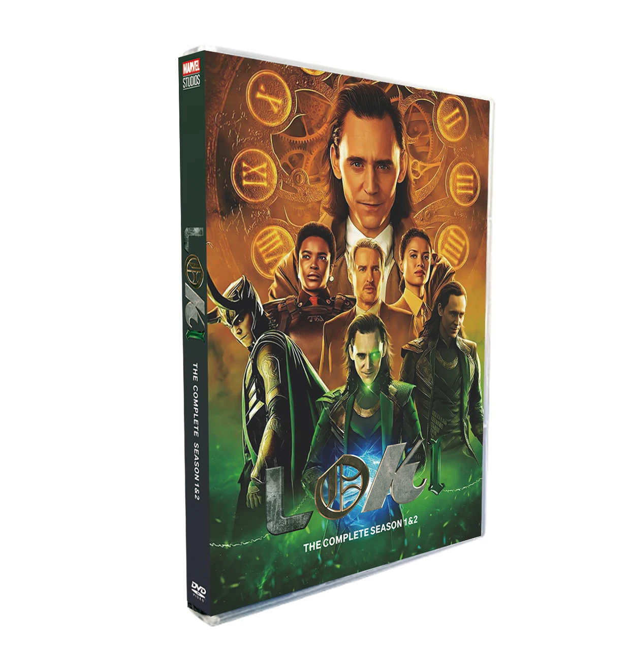 Loki Сезон 1-2 новейший DVD-фильм с 4 дисками оптовая продажа лидер продаж DVD-фильмы сериалы бокс-сет CD-мультфильм Blueray бесплатная доставка