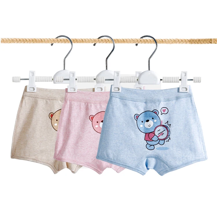 Оптовая продажа, трусики для мальчиков и девочек из 100% хлопка, детское нижнее белье