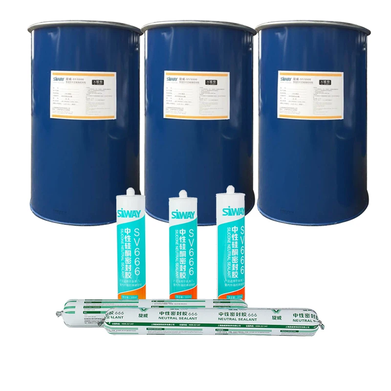 High quality neutral silicon glue Weatherproof silicona glass glue clear silicon sealant