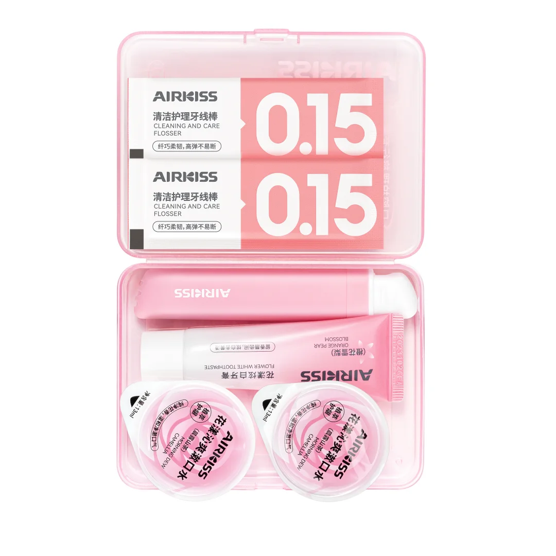 Dental Oral Care Travel Clean Toothbrush Super Floss Kit Dental Orthodontics Care Kit Dental Hygiene Kit