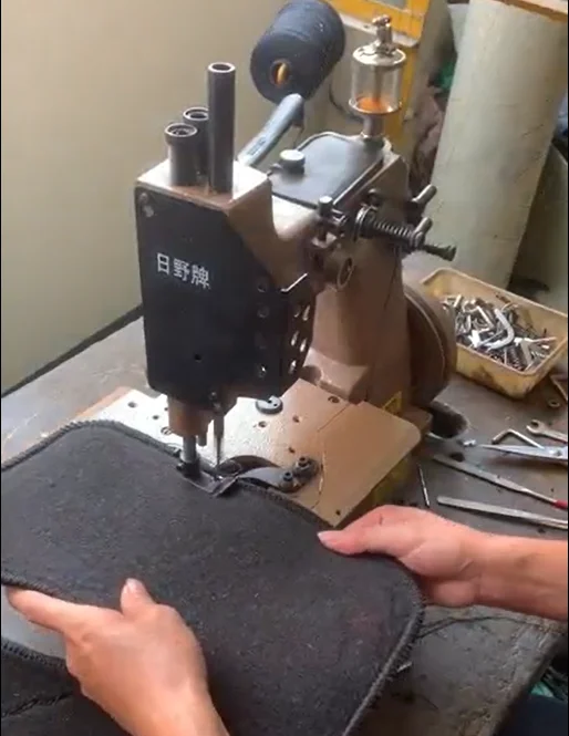 Новый хорошее качество Тайваньская riye 3 нить автомобильный коврик обметочный оверлок швейная машина