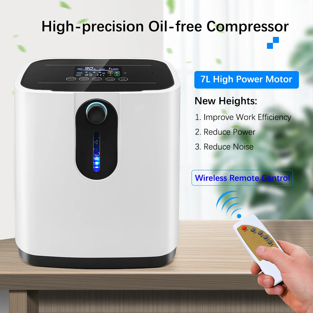 Hot 1-7l/min adjustable portable nebulizer concentrator price oxygen With The Best Quality