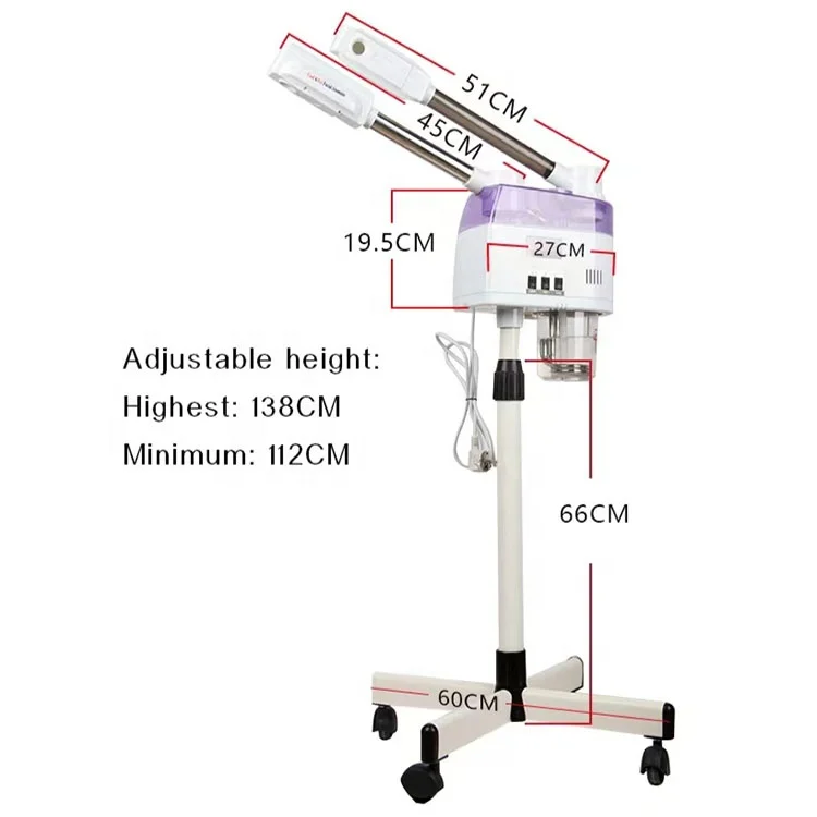 Профессиональный горячий и холодный отпариватель для лица оптом, многофункциональный отпариватель для лица