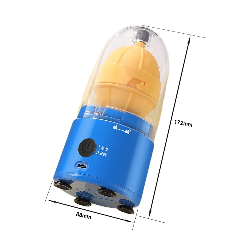 Electric Egg Scrambler Shaker Golden Egg Maker with Slicer Eggs Yolk White Mixer, Mix Yolk Protein in Shell DIY