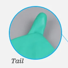 
3L/2L/1L/0.5L anesthesia breathing bag medical latex free disposable 