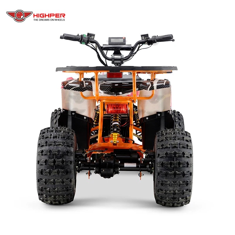  Высокое качество 1000W 60V электрический 4 wheeler quad газ электричество квадроциклов и боди-арт для