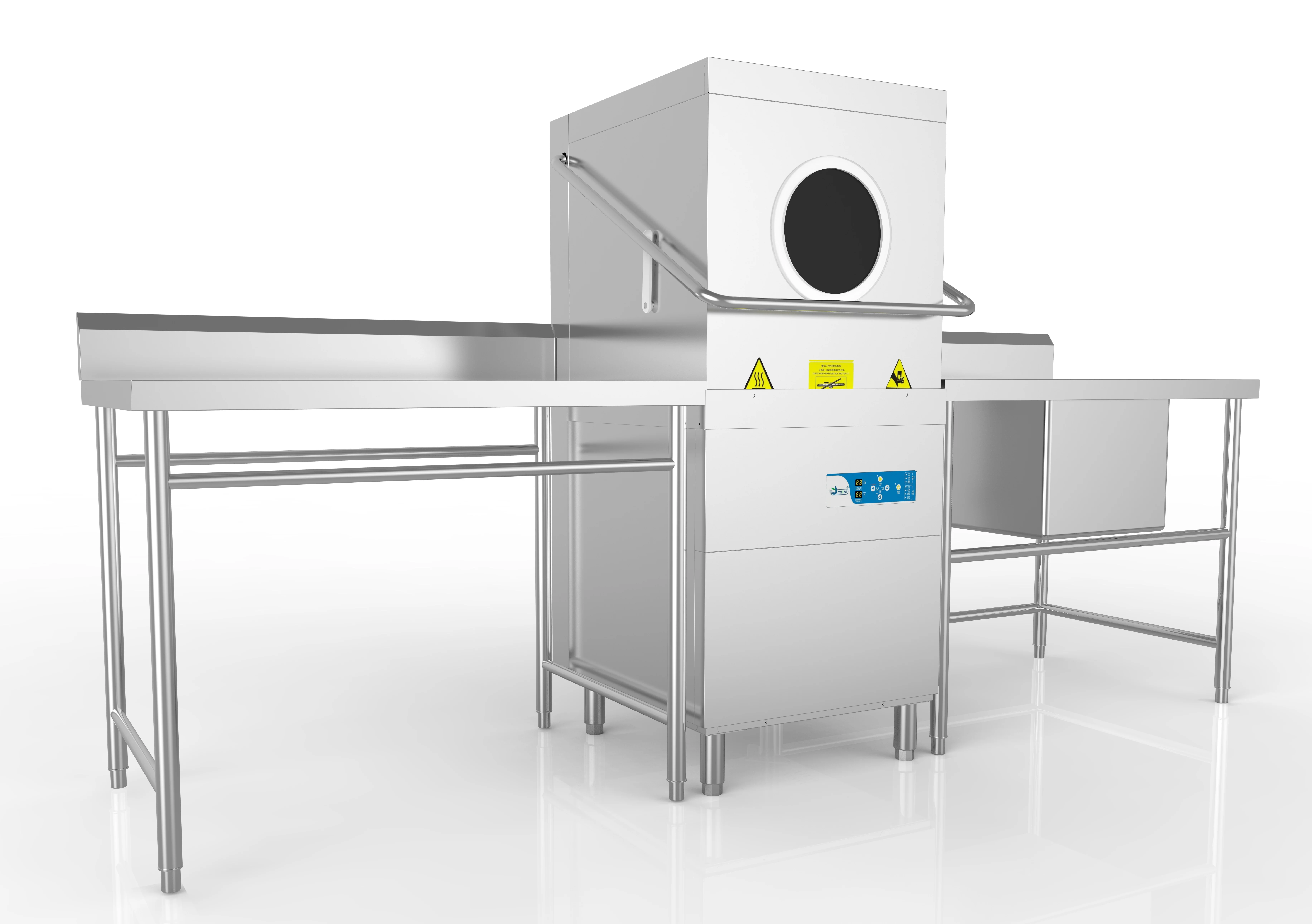 High efficiency and energy saving large enterprise commercial dishwasher independent dishwasher