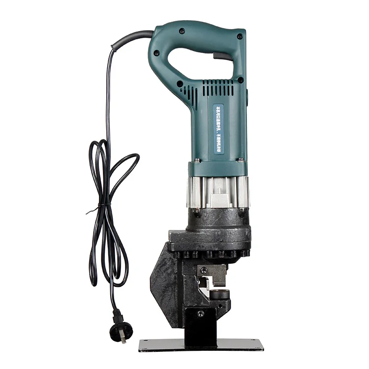 
LJ10-20 fast hydraulic puncher no resting hole maker working on angle steel bar plate 