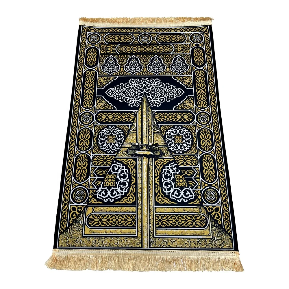 2021 hot sale turkish style teaching popular Islamic Portable Muslim Prayer Mat for Ramadan