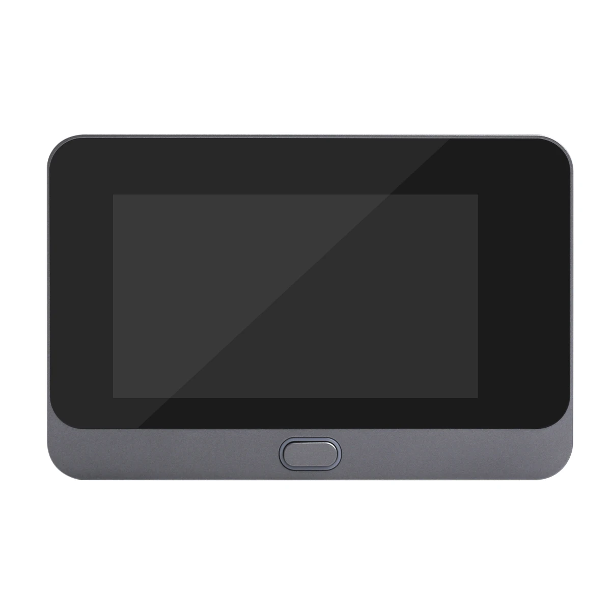 Wifi Tuya Door Peephole Blink Video Doorbell Mini Camera Black