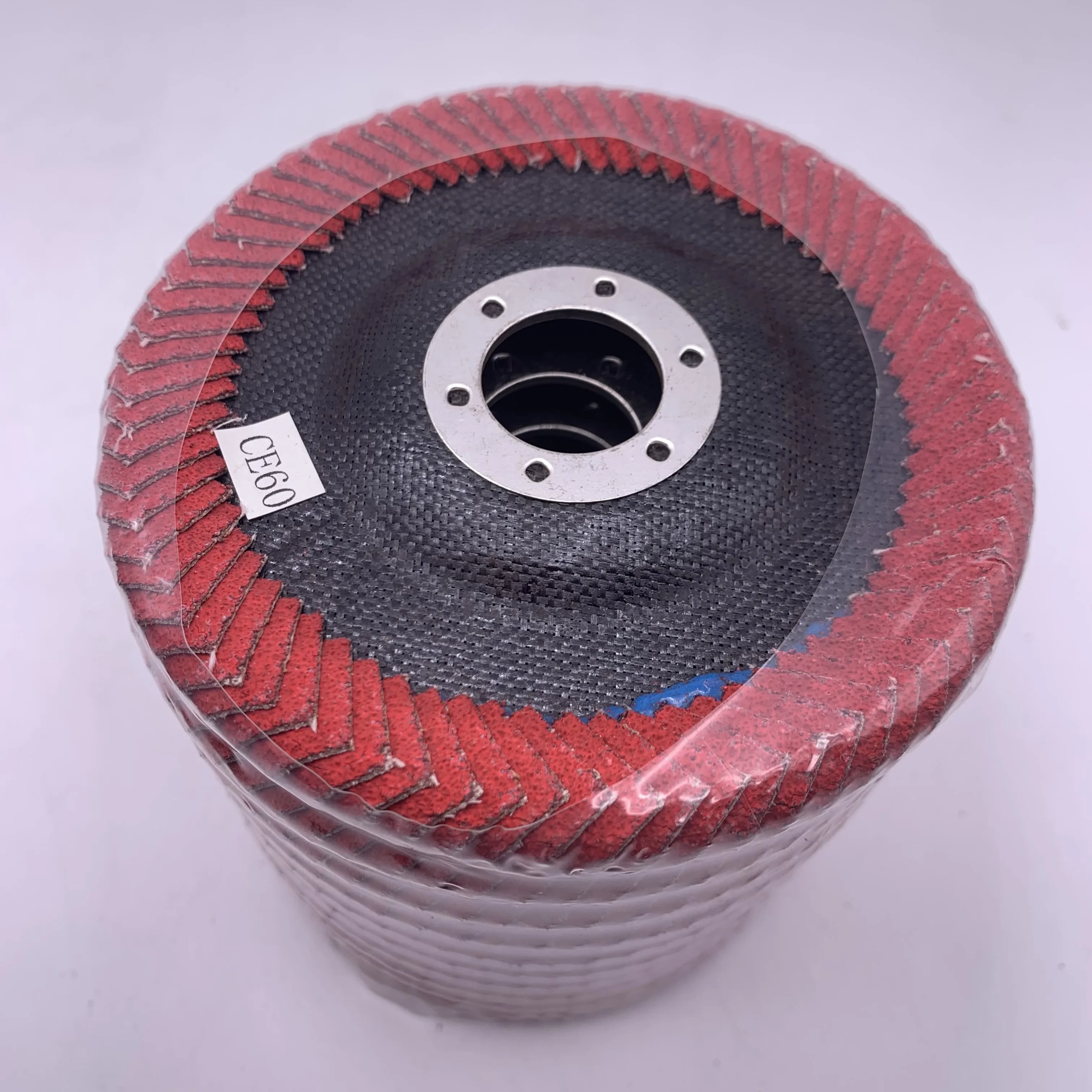 DORIS Chinese Manufacturer International Quality 180 mm 7Inch 40 60 80 Grit Ceramic Flap Sanding Disc With Fiberglass Backing