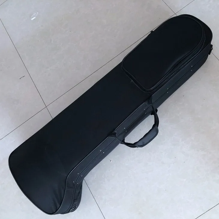 High quality Tenor trombone Gold professional performance inflected trombone adult B flat tenor trombone with bag