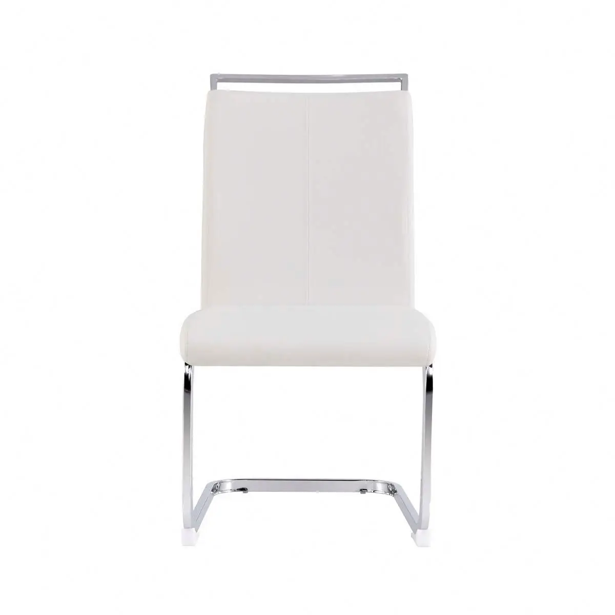 Luxury Fancy  Z Shape Dining Chair Factory Direct White  Dining Chair Sillas De Comedor PU Leather  Leather Dining Chair