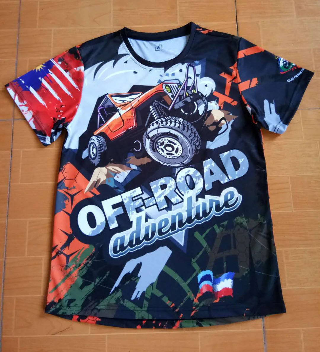 Wholesale OEM service 100% polyester printing t shirts design custom mens t-shirts