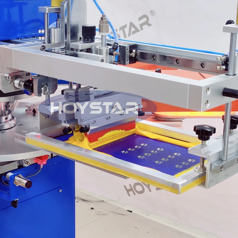 2 color screen printing machine for silicone tape attached for anti slip sock