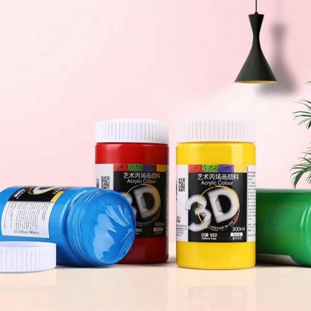 China Supplier High Quality OEM Customized Logo 1L Acrylic Color Paints For Wholesale