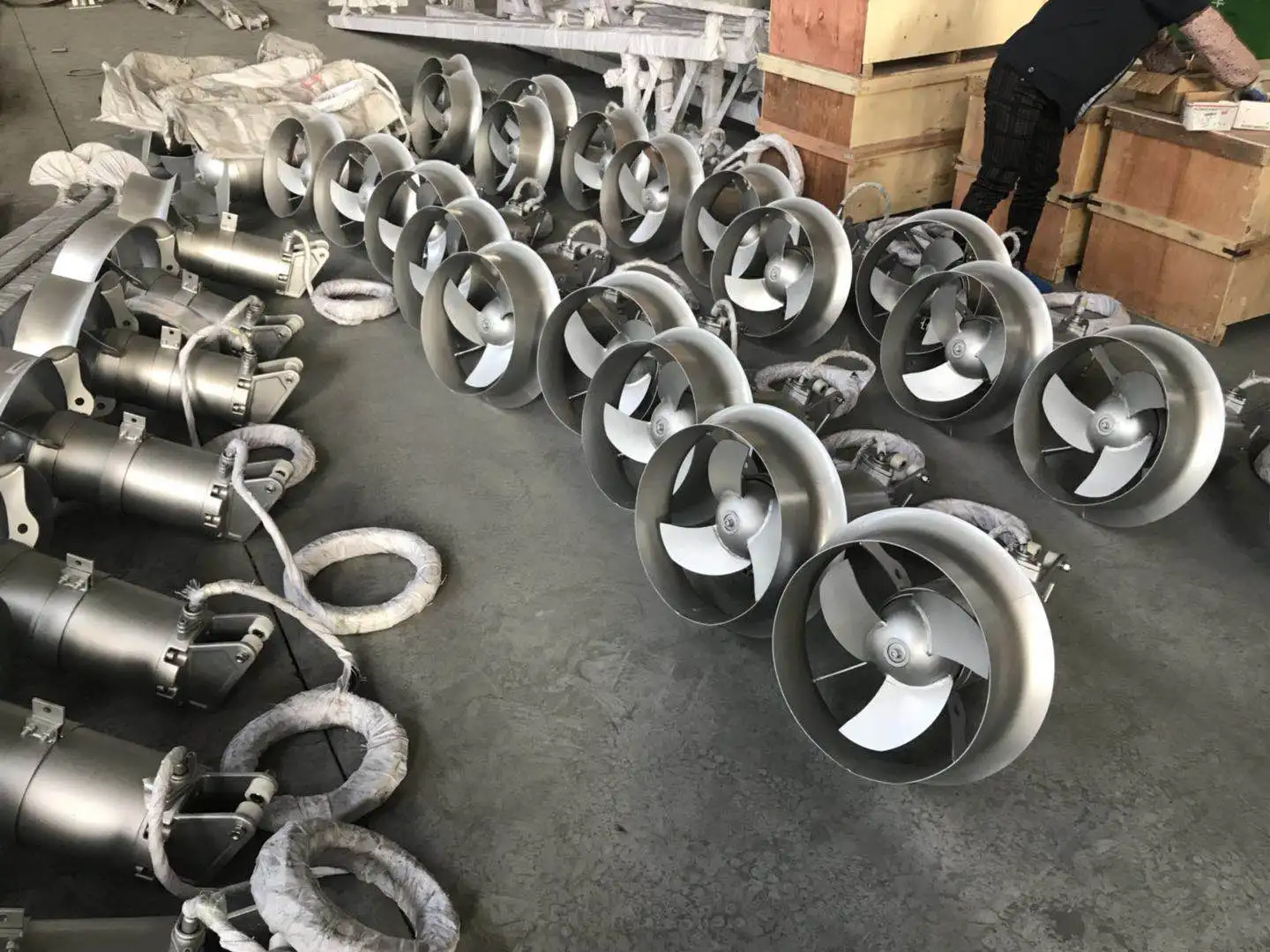QJB Type Solid Liquid Agitating or Mixing Submersible Mixer for Water