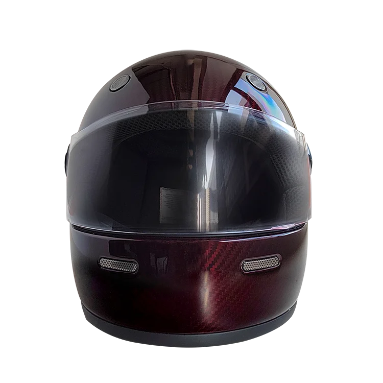 High Quality Racing Full Face Helmet Vintage Scooter Classic Helmet Motorcycle Retro Full Face Helmet
