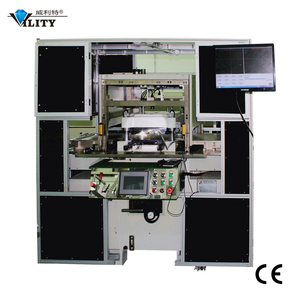 Vility Cheap Automatic Roll to Roll Label Sticker Plastic Die Cutting Plate Embossing Machine