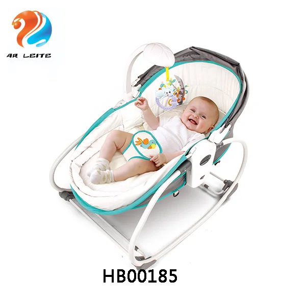 Оптовая продажа Многофункциональный 5 в 1 Детская кроватка электрическая кресло-качалка детская кровать люлька электрические качели с москитной