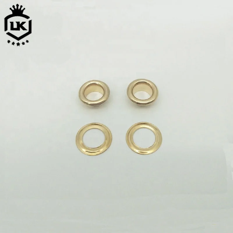 Заводская оптовая цена модные высококачественные золотые металлические петли для одежды