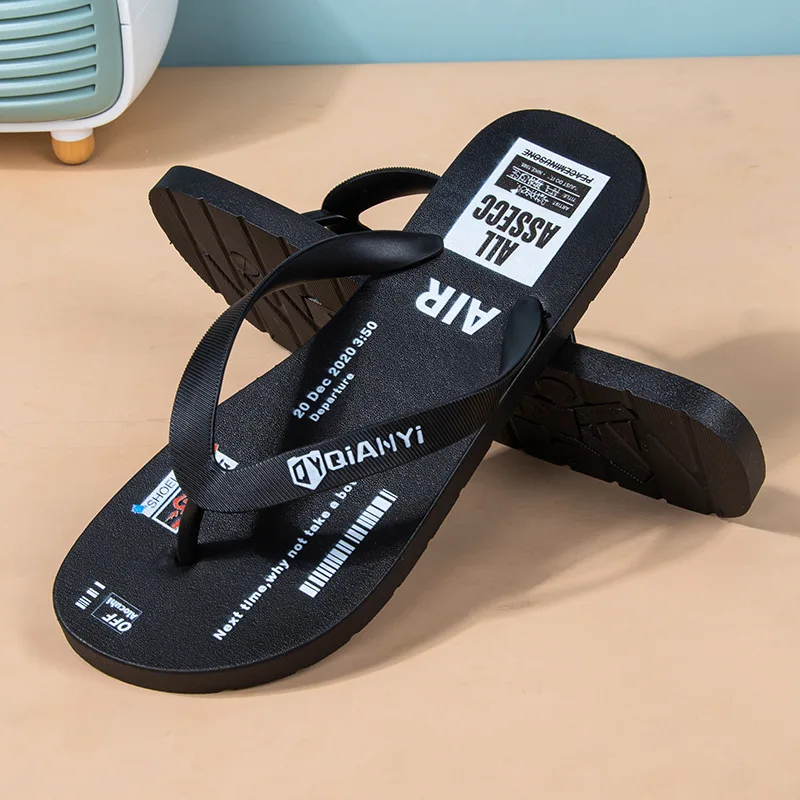 Manufacturer OEM Mens Beach Summer Slippers Rubber Womens Pink Custom Blank Flip Flops Black Wholesale