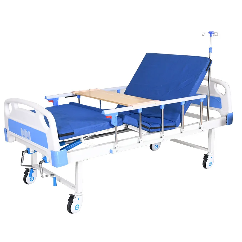 Hot Sale Factory Direct Supply Big Stock Two Crank Clinic Medical Hospital Bed