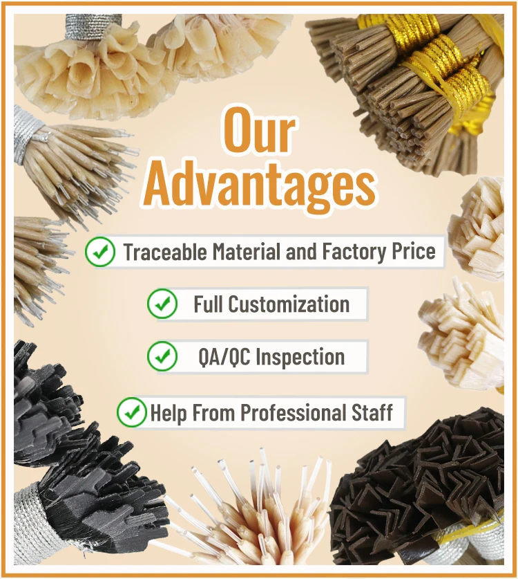 Fangcun New Arrival Remy Cuticle 100% Human Virgin Hair Pre Bonded Fan Y Tip Hair Extensions