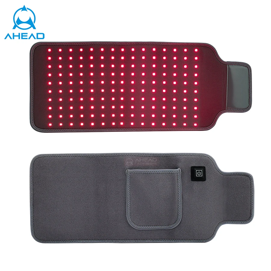 Portable Usb Led Red Light Near-Infrared Therapy 360 Belt Full Body 660nm And Infrared 850nm Red Light Therapy Device Scalp
