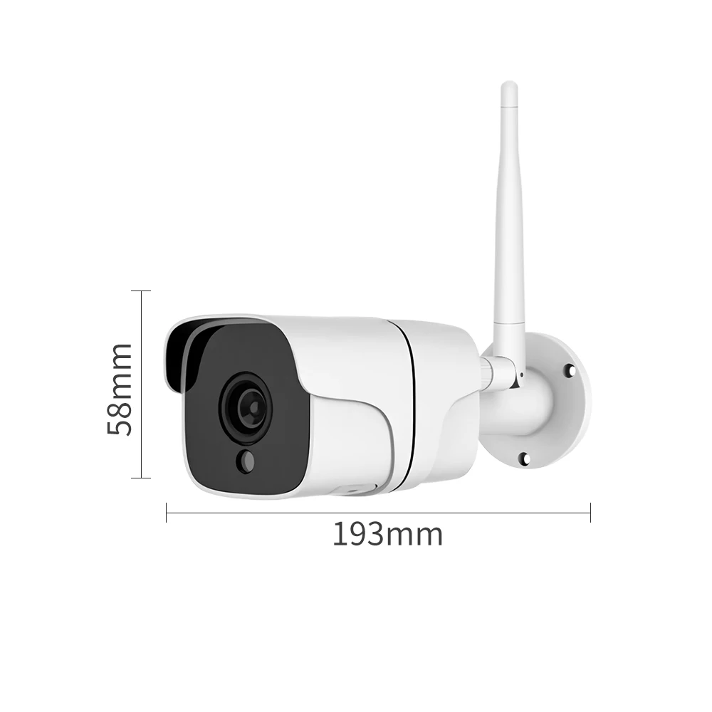 Mini Bullet Ir Camera Home Security Cctv Camera V380 Hd 3mp Ip Outdoor Camera