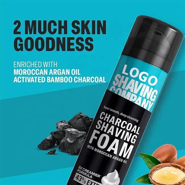 Wholesale 200ml Shaving Foam Men Shaving Cream From Manufacturer Supplier Custom OEM ODM Factory