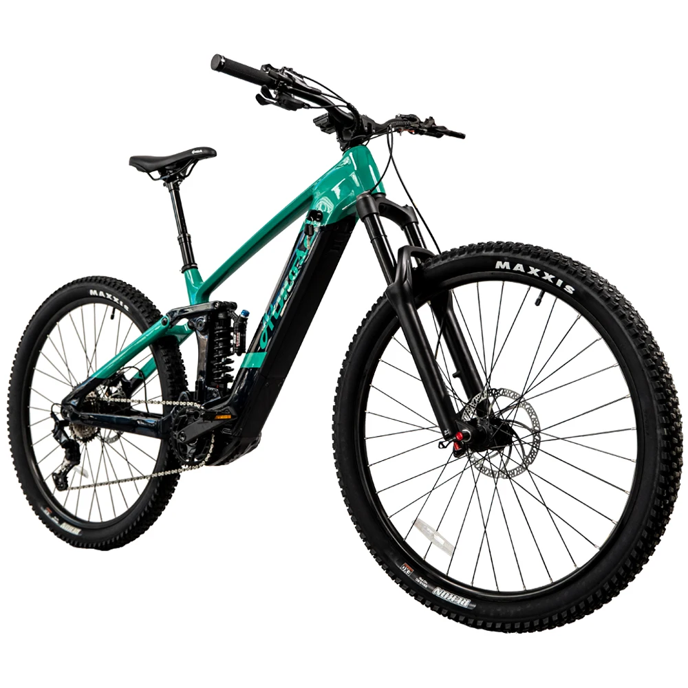 US warehouse electric mountain bike carbon MTB mid-drive motor 48v500w ebike customized