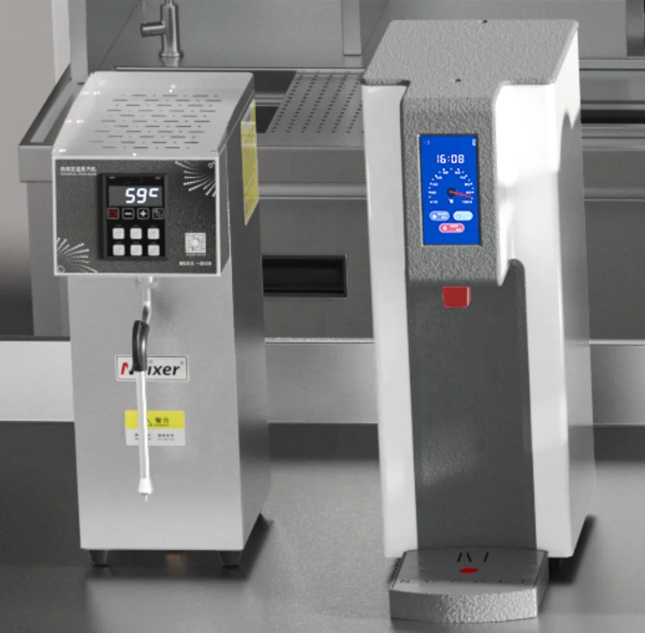 Mini High Quality Beautiful Design Touch Screen Water Boiler and Bubble Steam Machine