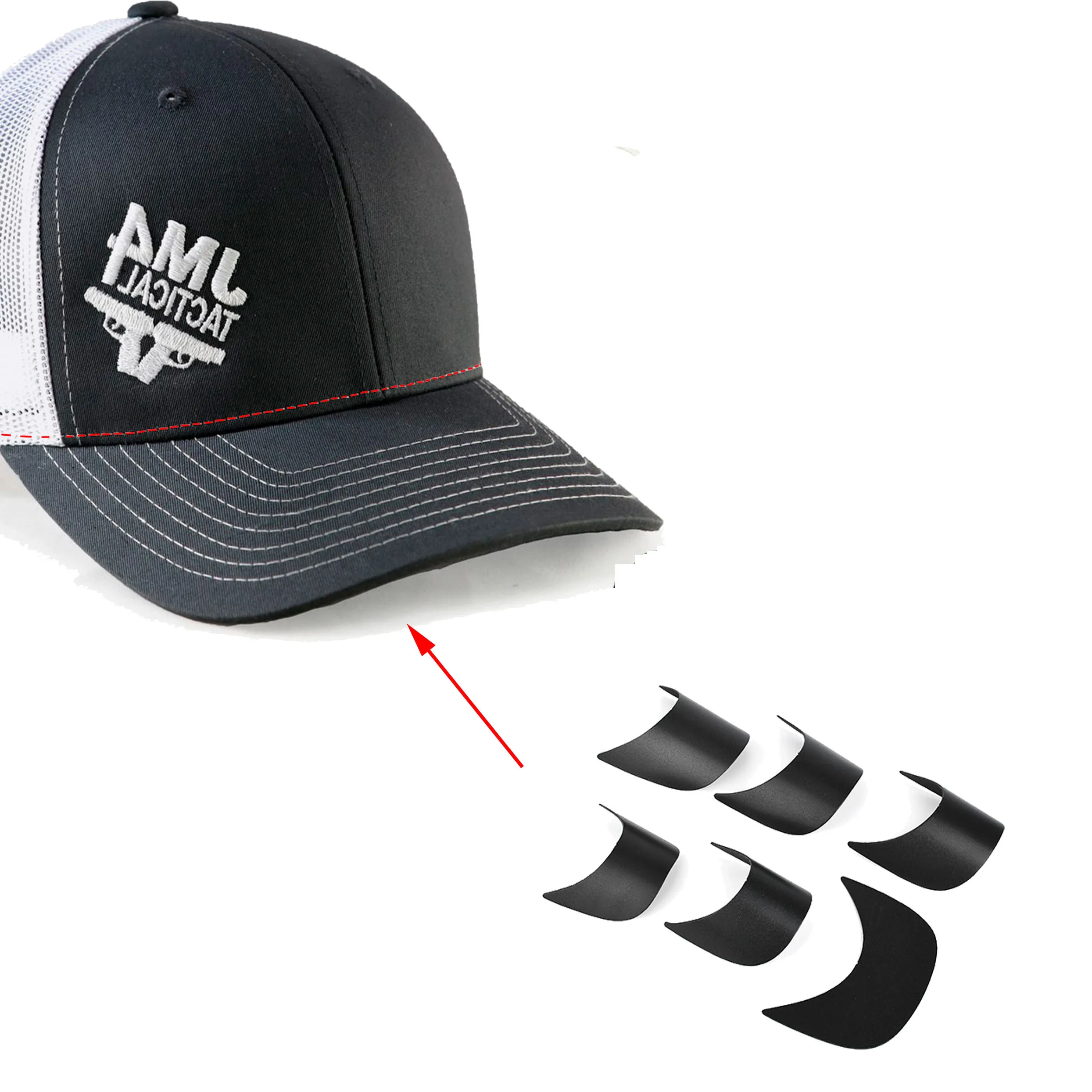 Good Economic Black Mesh Cap visor