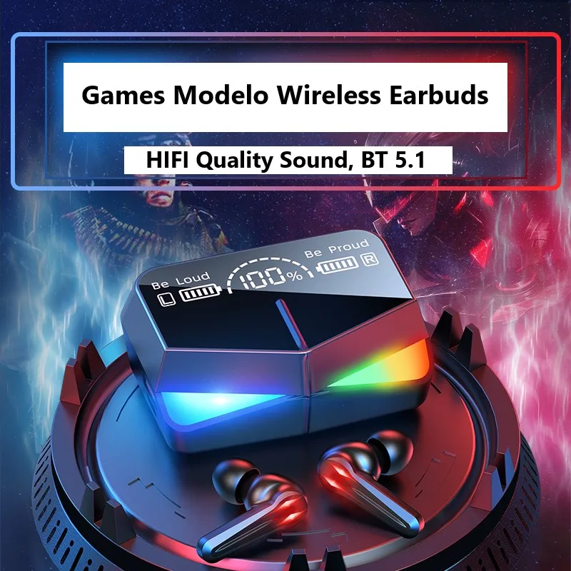 Dropshipping TWS Touch Control audifono gamer Noise Reduction High-Definition Call Wireless Headphone earbuds With Mic